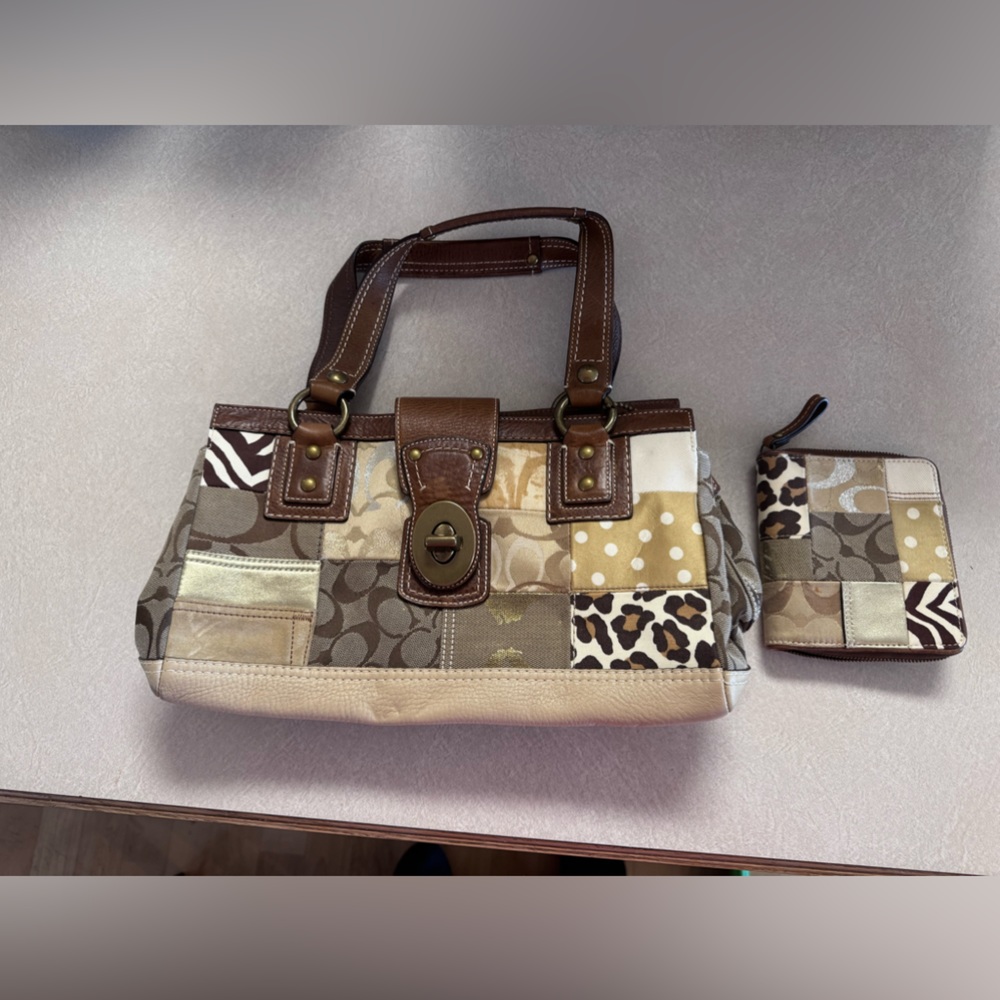 Coach purse and matching wallet!